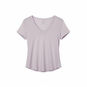 LOFT Outlet Soft Pink Short Sleeve Tee Women’s XS 0–2 Lightweight Slub Knit